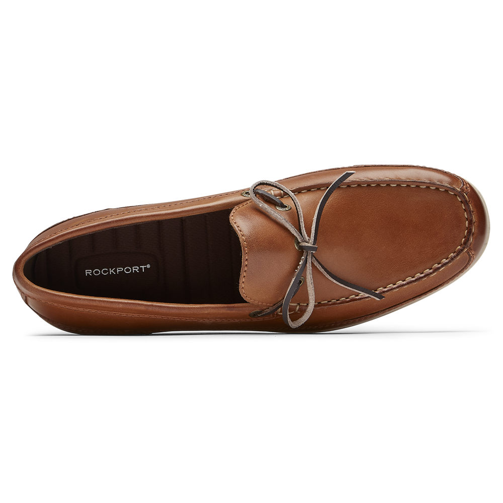 Rockport Loafers Herre Brune - Malcom Tie - JHAI42839